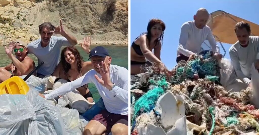 Watch: Nearly 500kg Of Marine Waste Removed From Malta's Seas By Coast Is Clear