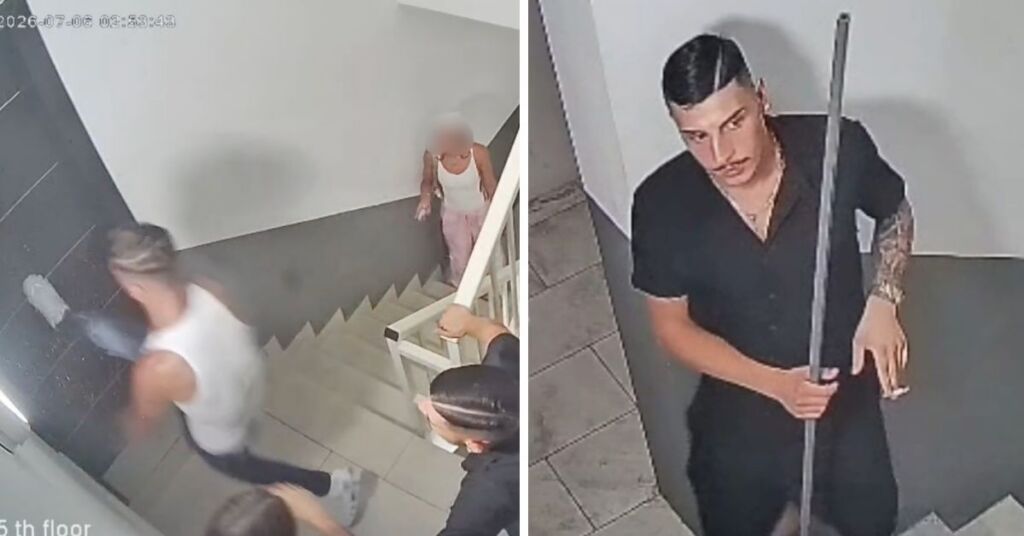 Watch: CCTV Captures Violent Attack On St Julian's Apartment Block