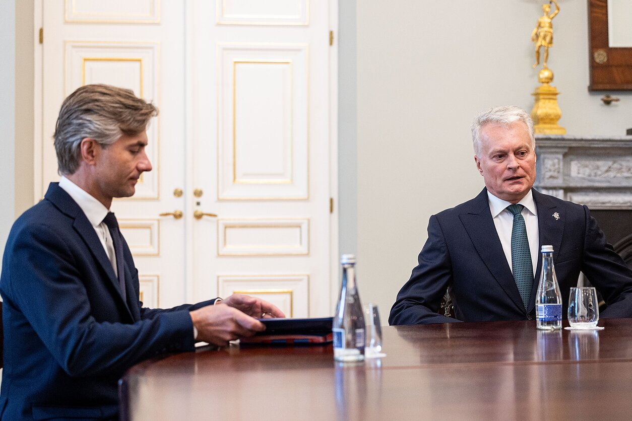 Lithuanian president and PM back foreign minister amid speculation over his future