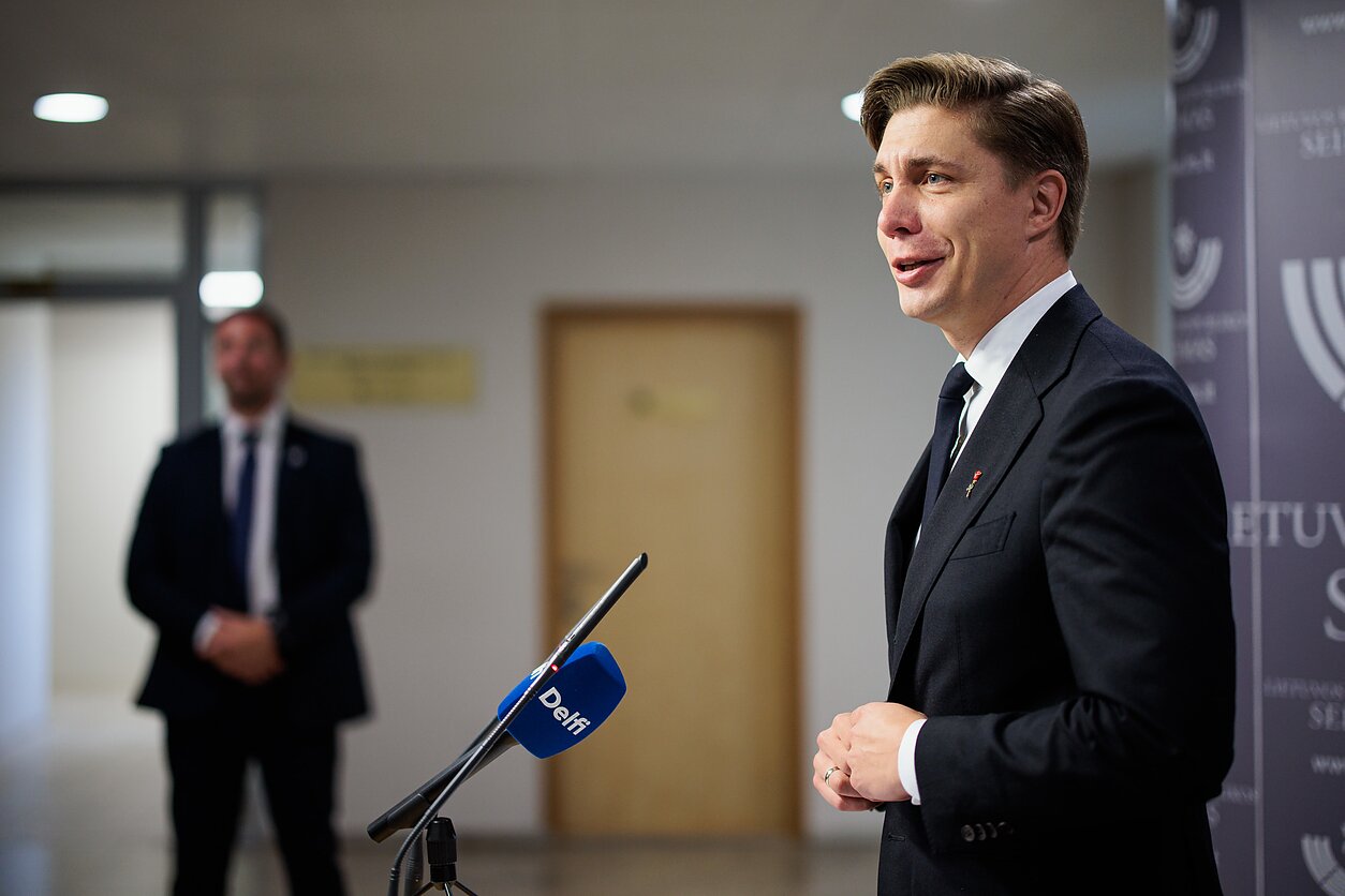 Lithuanian PM-designate presents cabinet lineup, keeps current foreign minister