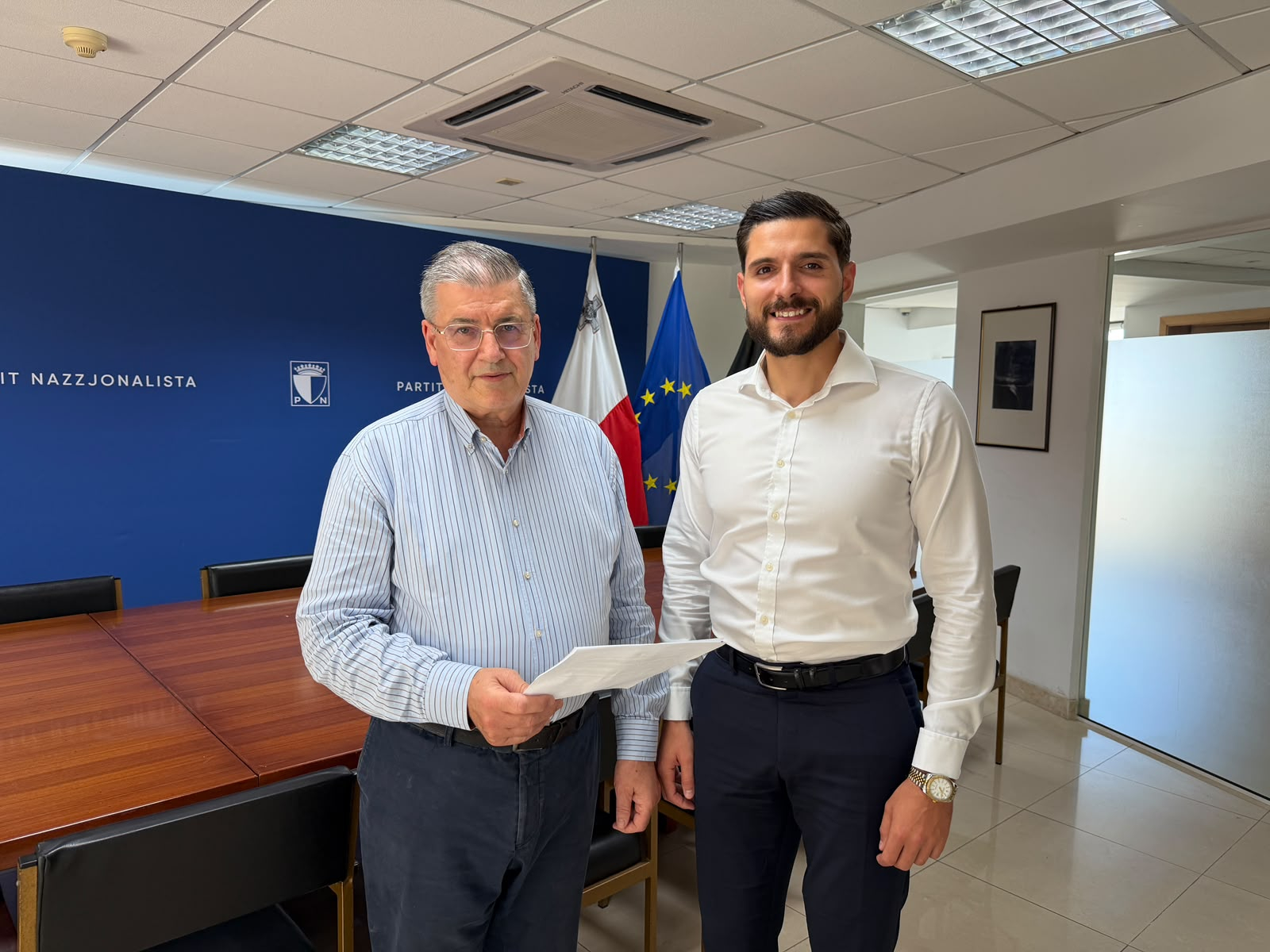 Alex Borg submits declaration of interest to contest party’s leadership