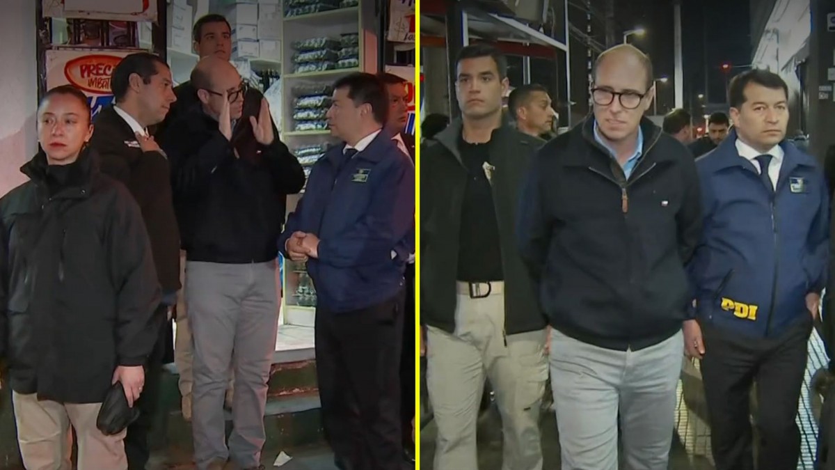 Ministro Arrau encabezó amplio operativo migratorio en el sector de Toro Mazote de Estación Central