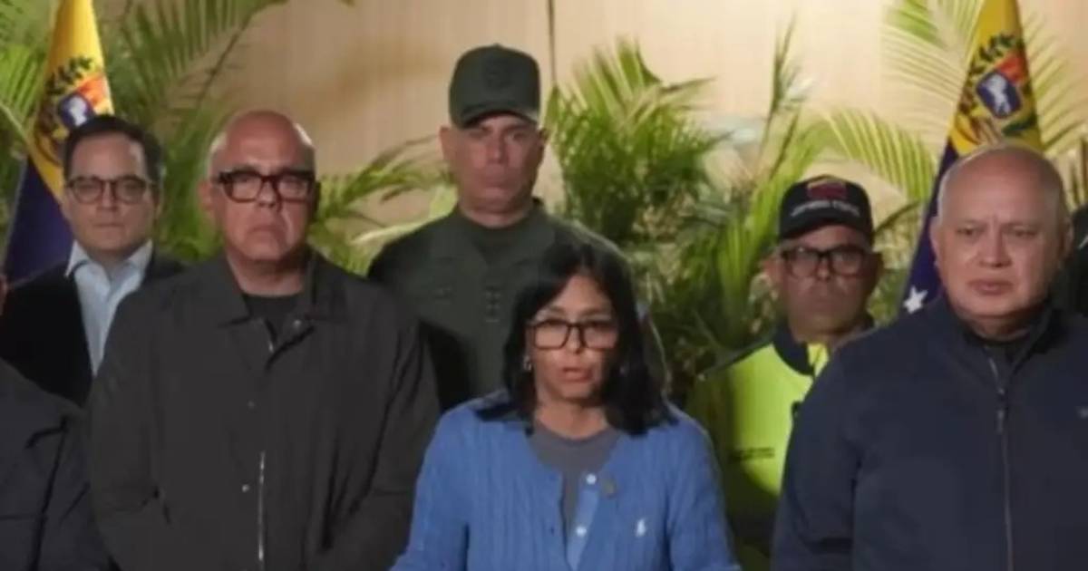 Delcy Rodríguez gives first official report of fatalities and injuries from earthquakes
