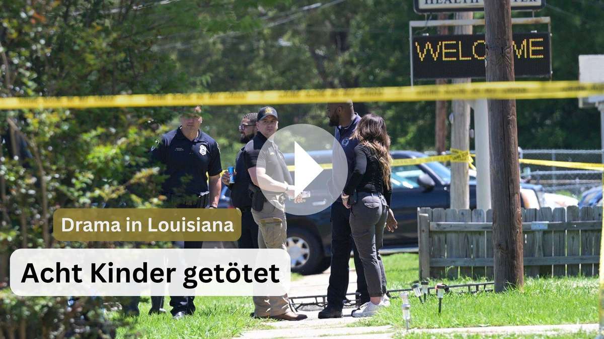 Video aus Louisiana: Schüsse auf acht Kinder erschüttern die USA