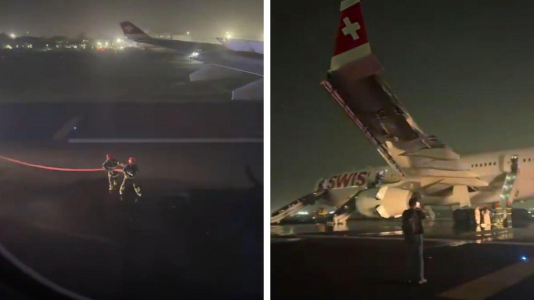 Triebwerk von Swiss-Airbus explodiert kurz vor dem Start – mehrere Verletzte