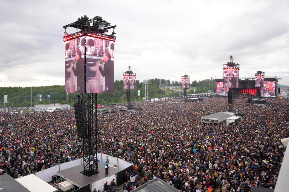 Menschenmassen bei Rock am Ring: Besucher beschwert sich über Security – „läuft definitiv etwas falsch“