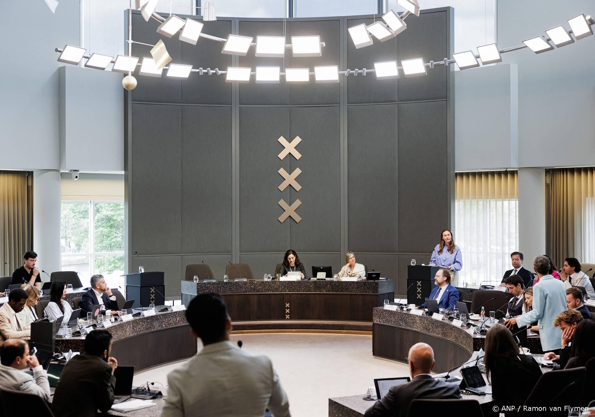 Meerderheid raad Amsterdam stemt voor coalitieakkoord PRO en D66