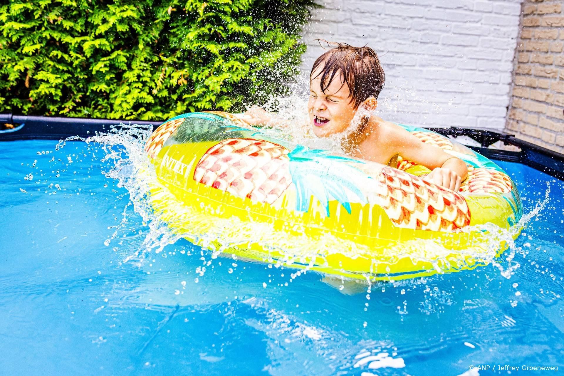 Historisch hoge temperatuur ell juni br