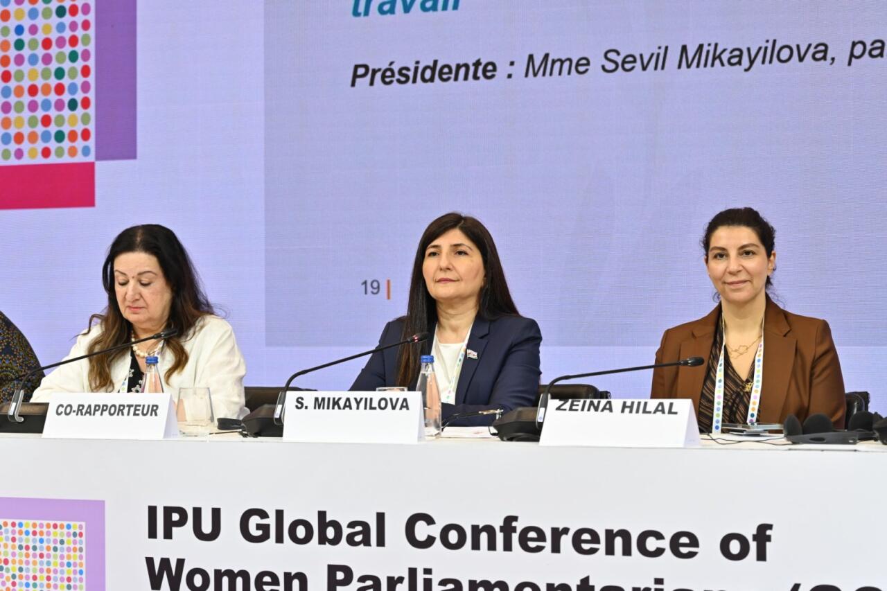 Sevil Mikayılova Belqradda IPU platformasında: Dünyada ayrıseçkilik xarakterli qanunlar qadınların cəmiyyətdəki rolu ilə bağlı stereotipləri gücləndirir - FOTO