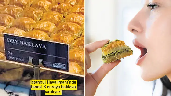 1 dilim baklava 427 lira olur mu?