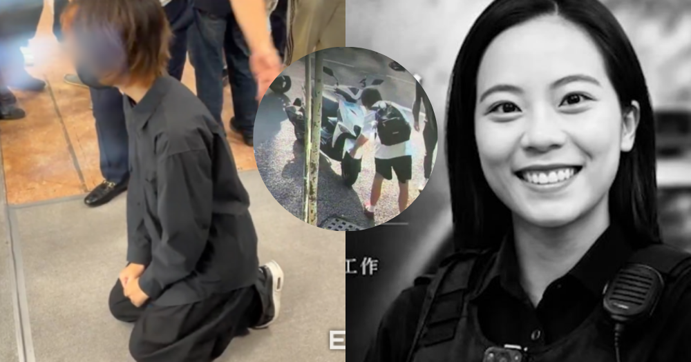 Taiwan student, 20, pays respect & bows to policewoman, 28, who died after getting rear-ended by her, family turns back on her