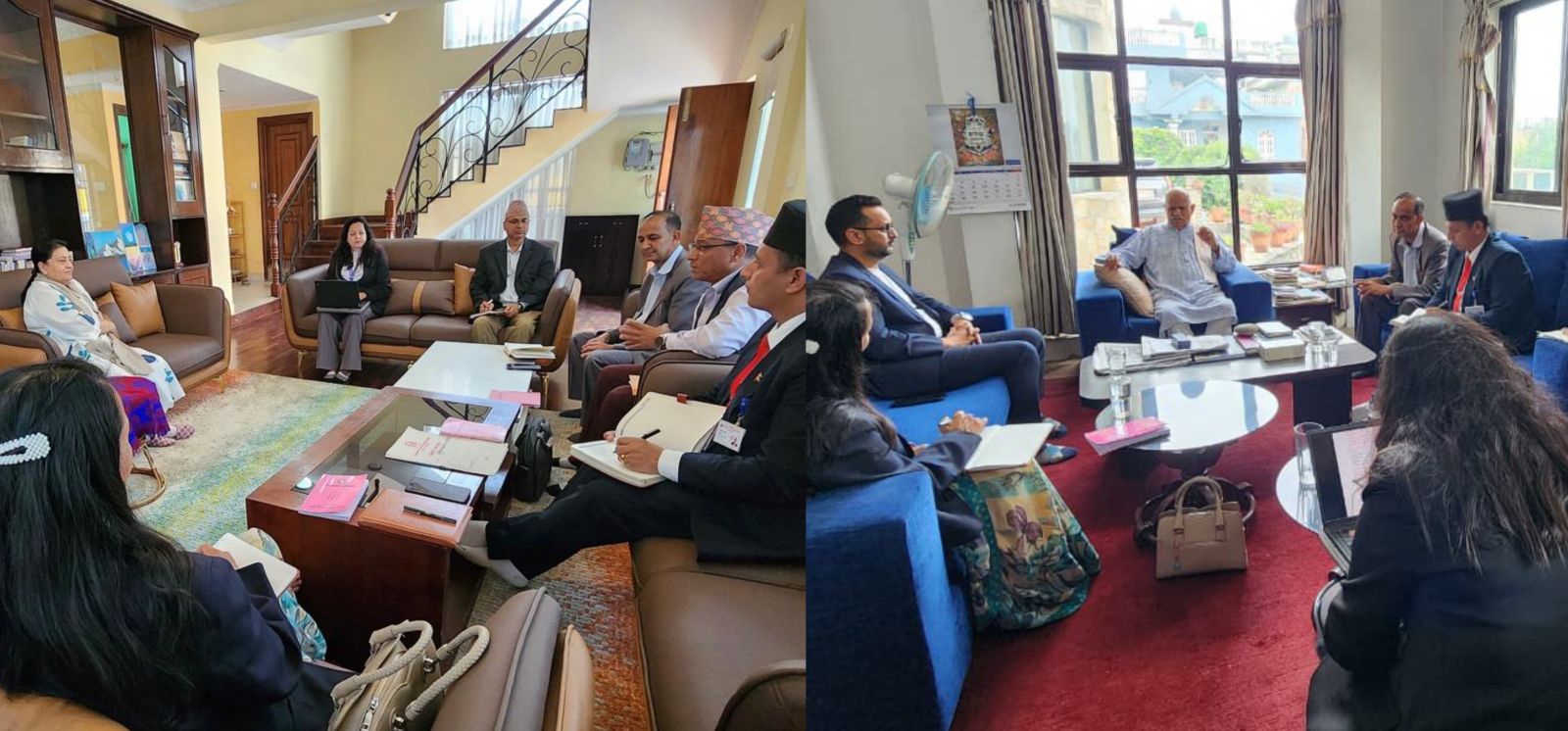 पूर्वराष्ट्रपतिद्वयको सुझाव: तल्लोतहका जनताको हित अनुकूल हुने गरी संविधान संशोधनका अक्षर लेख्नुहोस्