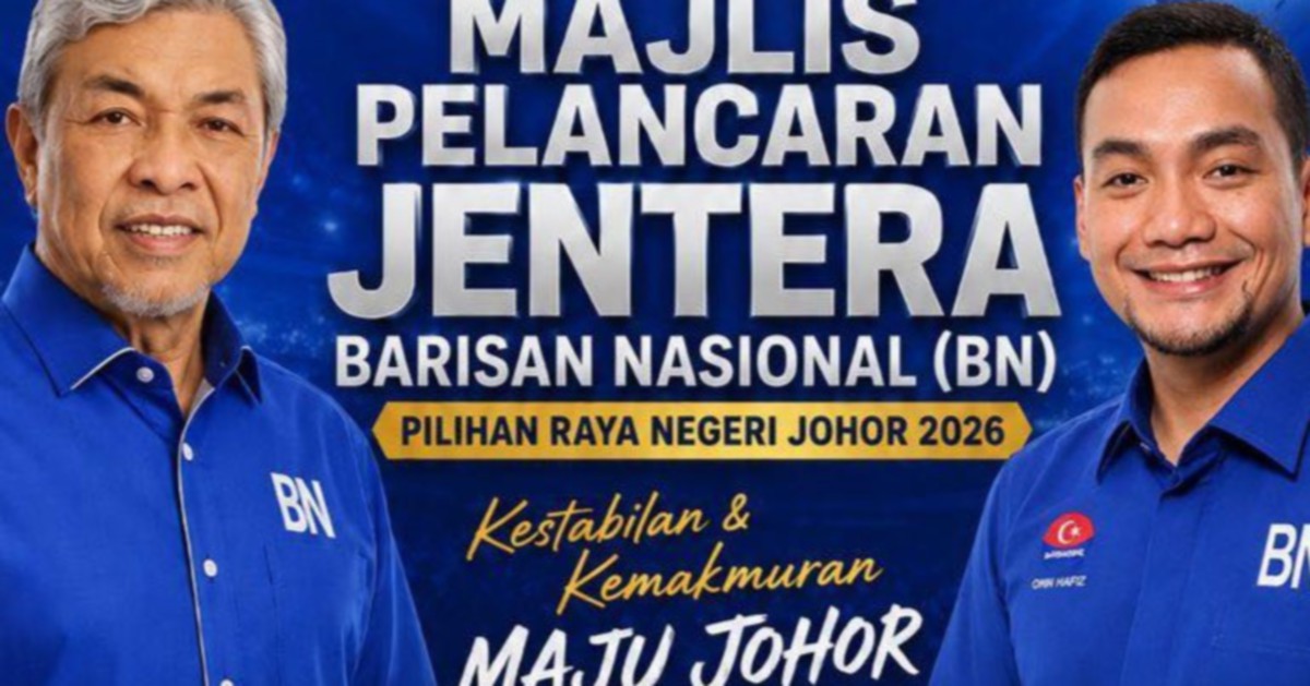 Zahid, Onn Hafiz to lead BN-Johor election machinery launch on June 7