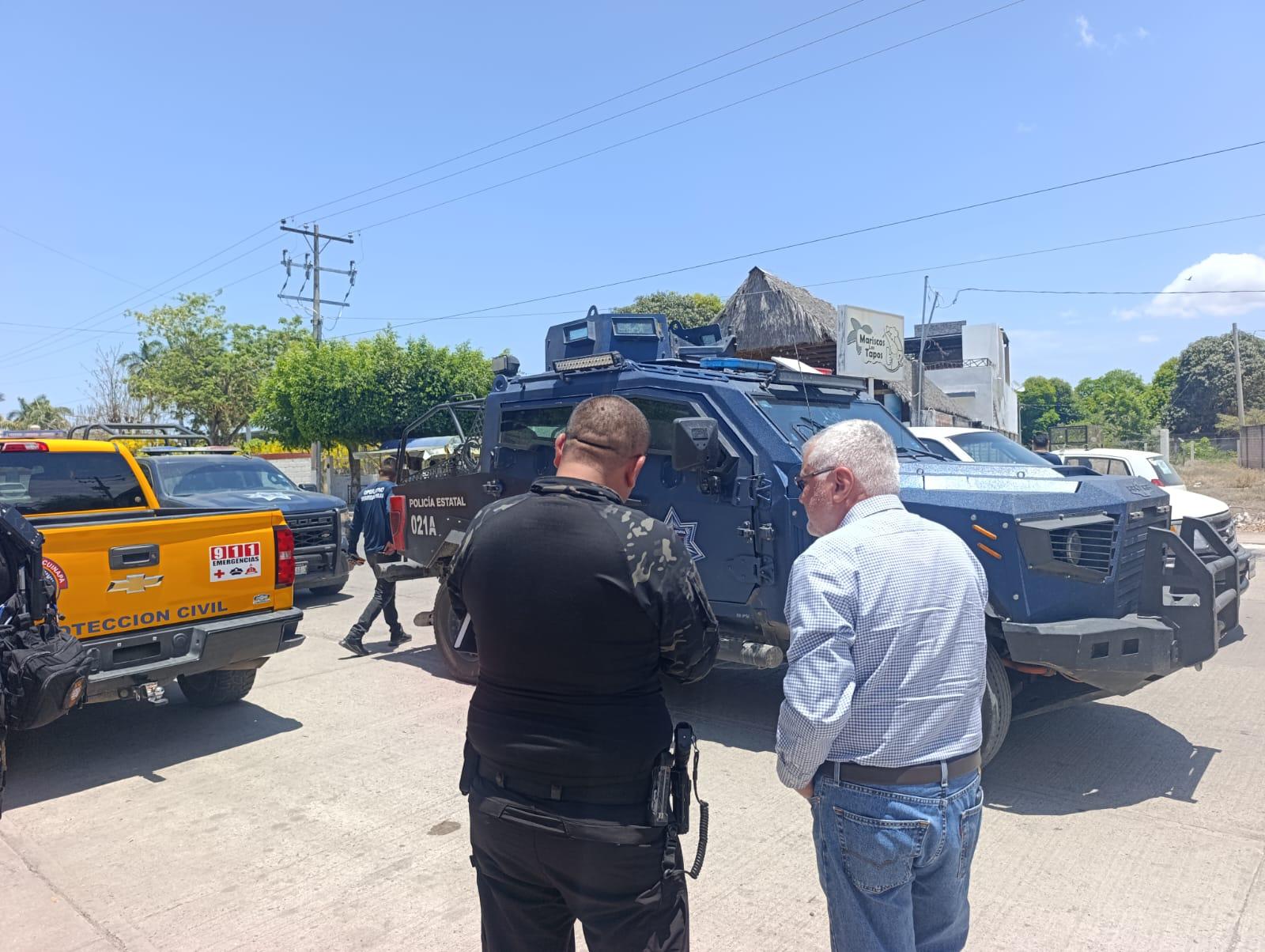 Confirma SSPE explosivos lanzados desde drones a policías y militares en Escuinapa