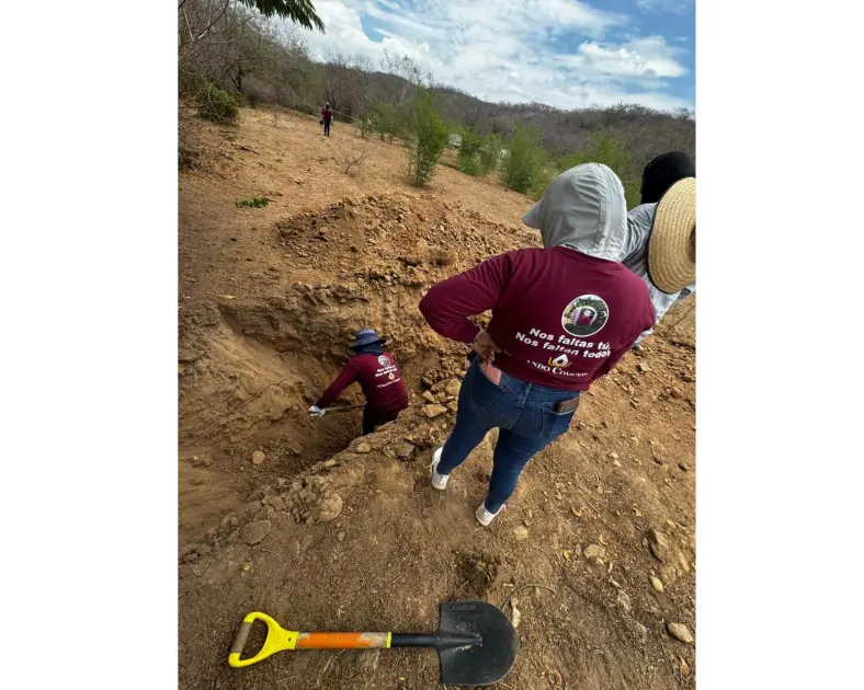 Halla colectivo otros tres cuerpos en fosas clandestinas en Concordia; suman 5