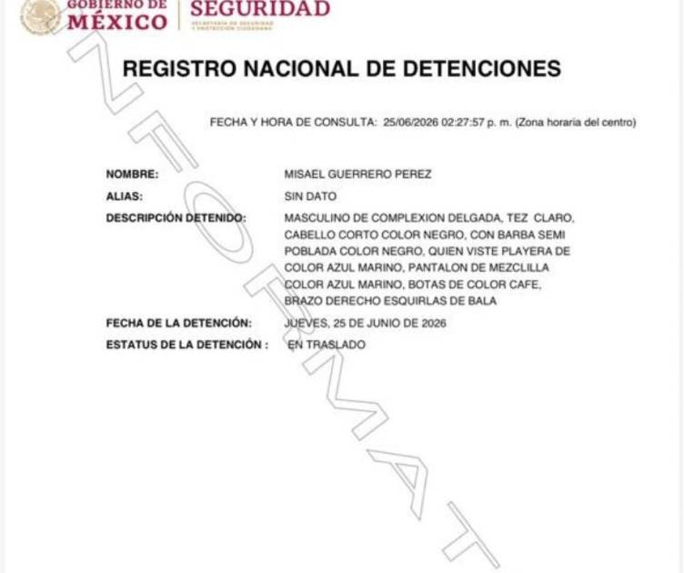 Detienen en Escuinapa a “El Güero Pin”, presunto jefe de plaza del Cártel de Sinaloa