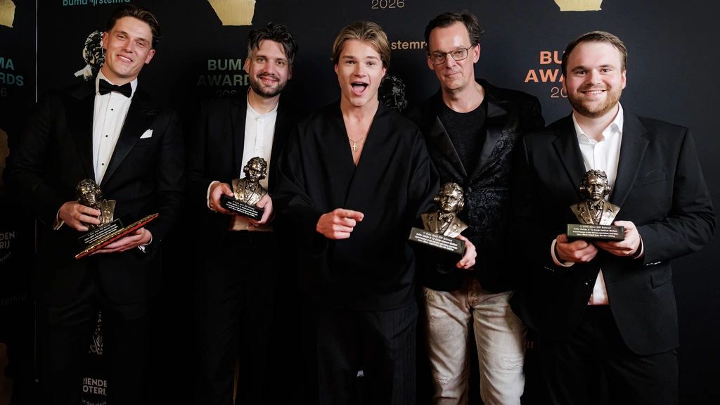 Samuel Welten wint Buma Award voor grootste hit van het jaar