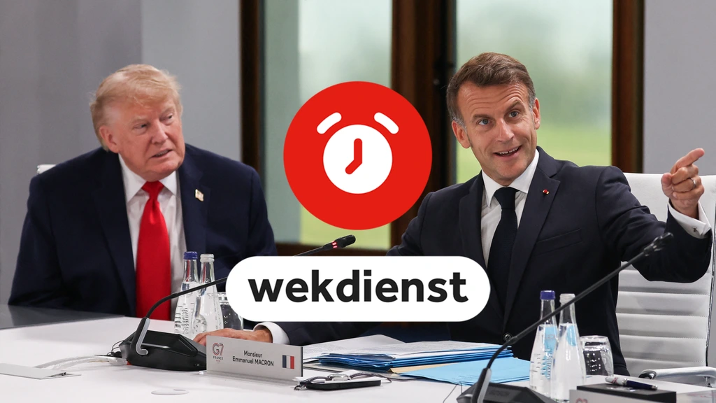 News Service: Trump dines in Versailles after G7 summit, England starts World Cup against Croatia