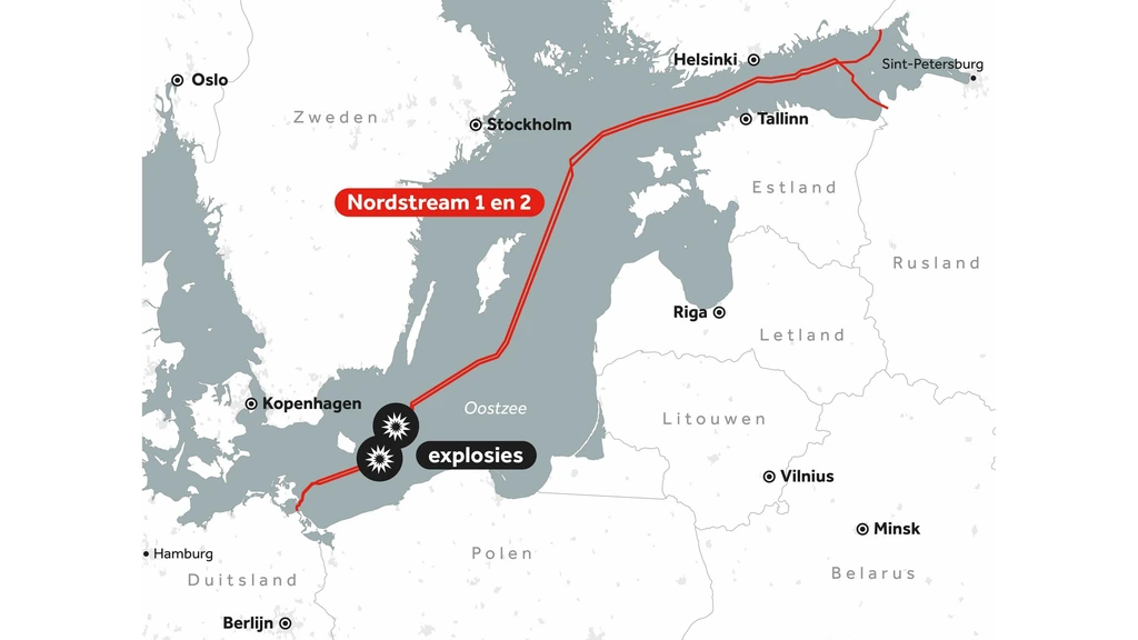 Verdachte opblazen Nord Stream in Duitsland aangeklaagd wegens oorlogsmisdaden