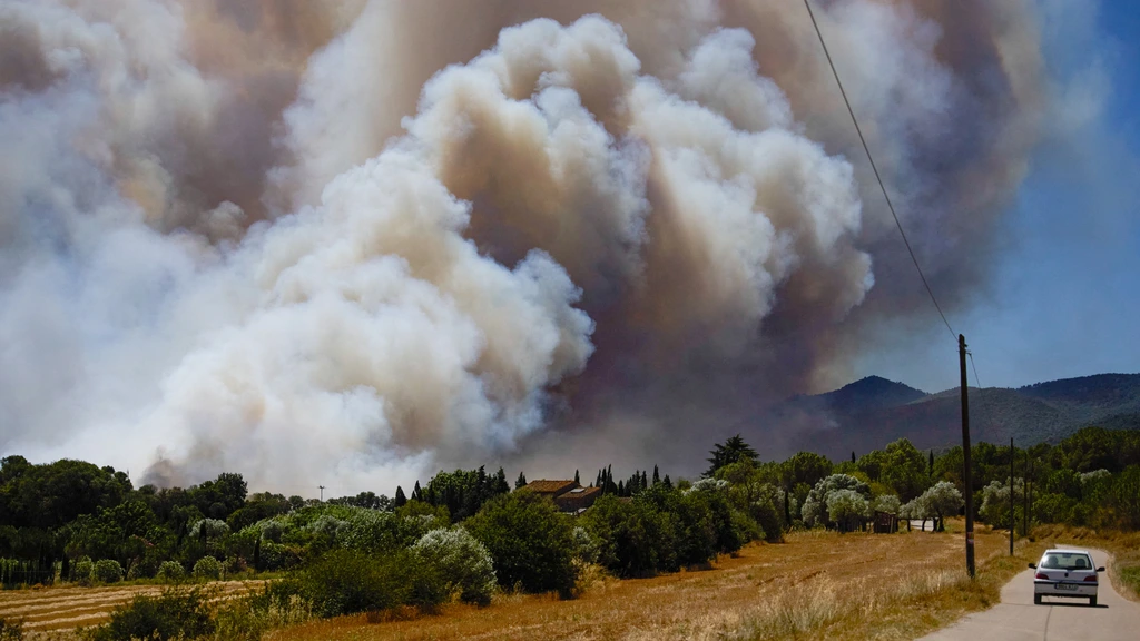 Nieuwe natuurbrand bij Perpignan en brand aan Costa Brava onder controle