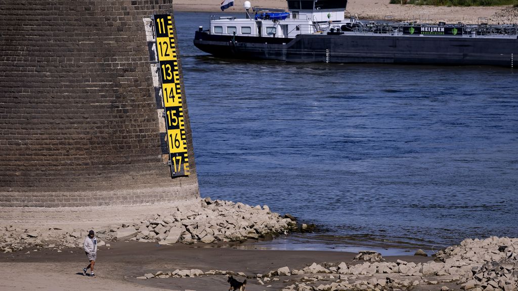 On the water, it's already August or later: 'River levels are dropping very fast'