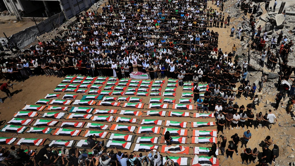 112 Palestinians from one family buried three years after being trapped under rubble in Gaza
