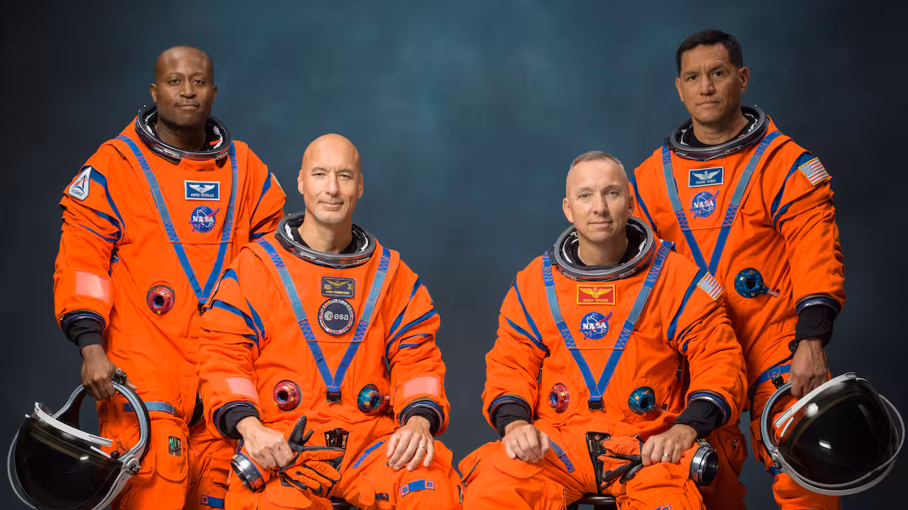 NASA maakt astronauten voor derde ruimtemissie in maanprogramma bekend