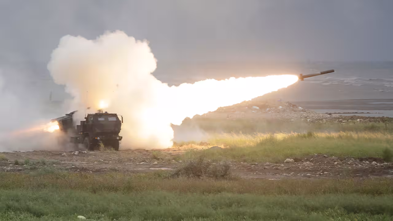 Taiwan schiet voor het eerst richting China bij oefening met Amerikaanse raketten