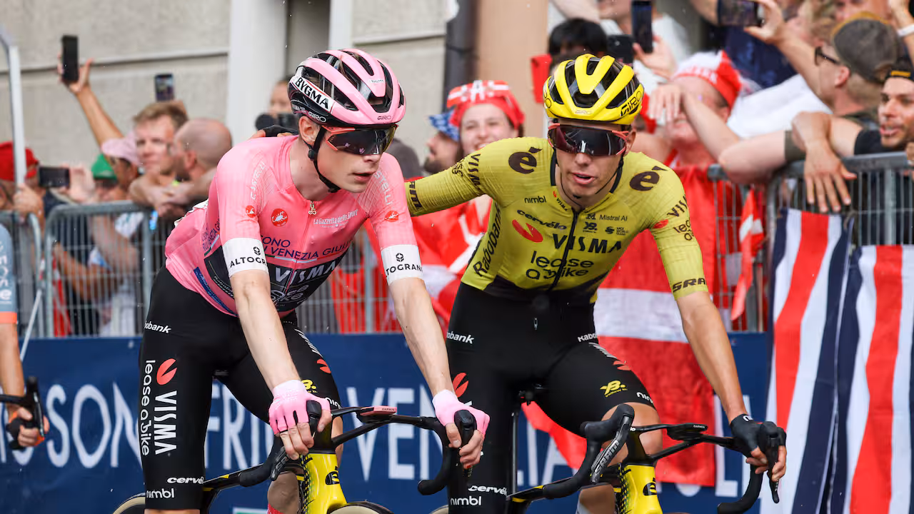 Geen Nederlanders in Tour-selectie van Visma: Piganzoli vervangt Van Aert