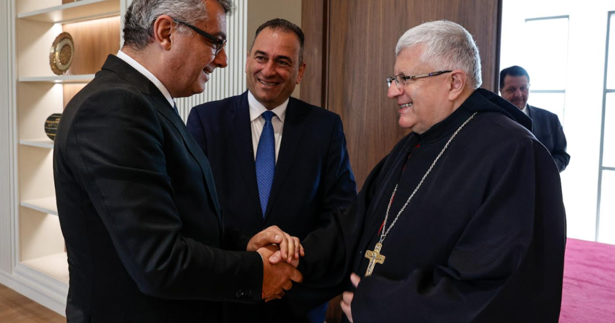 Συνάντηση Ερχιουρμάν με εκπροσώπους της Μαρωνιτικής Κοινότητας