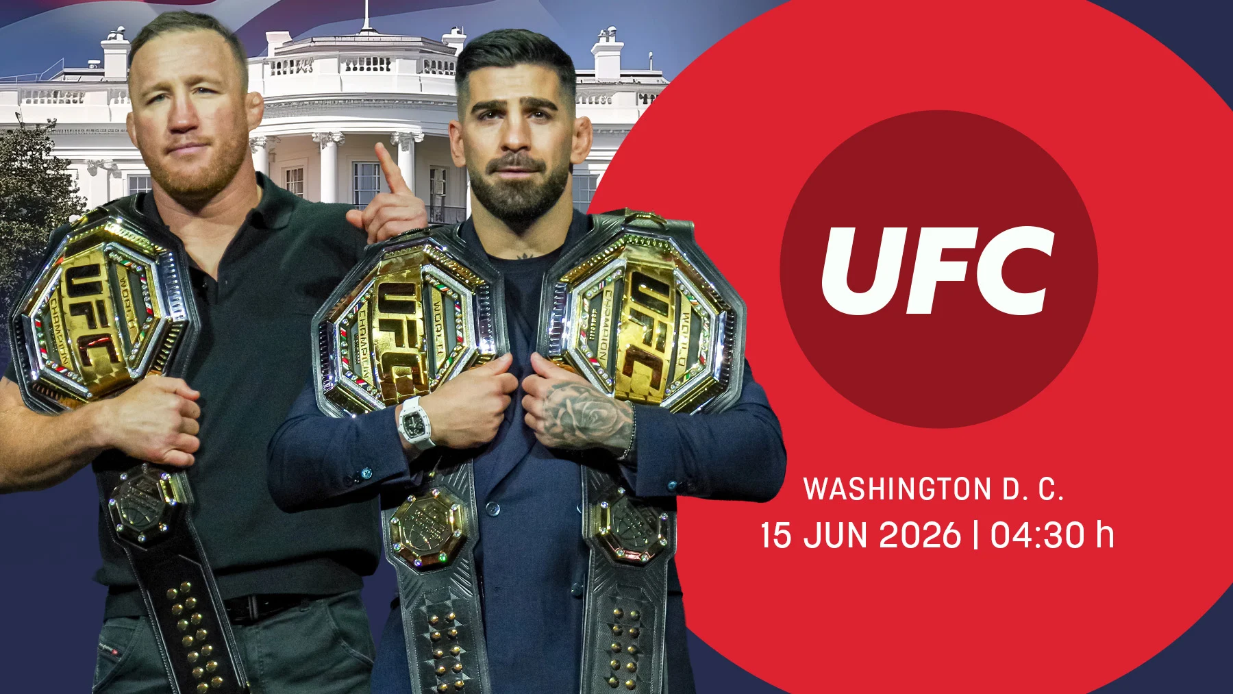 UFC Freedom 250 Topuria-Gaethje: asalto a la Casa Blanca