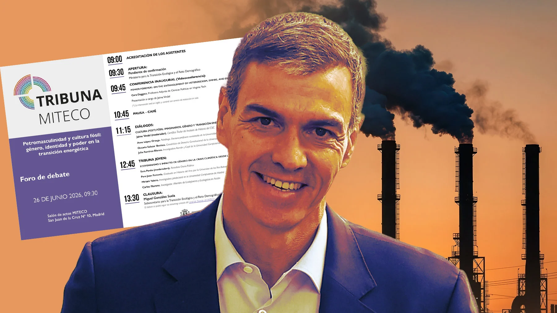 El Gobierno organiza unas jornadas de petromasculinidad que vincula el machismo con el uso de combustibles fósiles