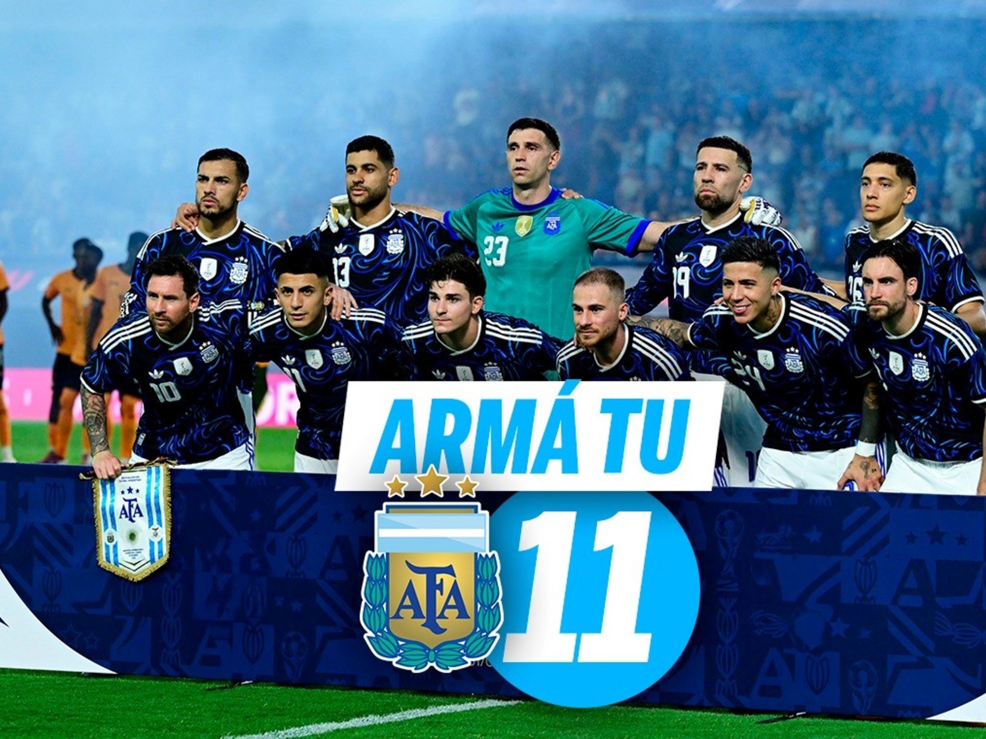 Armá tu 11 de Argentina para el debut en el Mundial