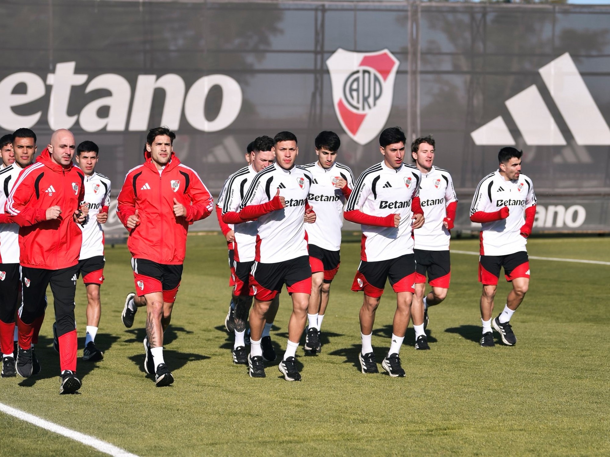 River y una cara nueva en el segundo día de la pretemporada