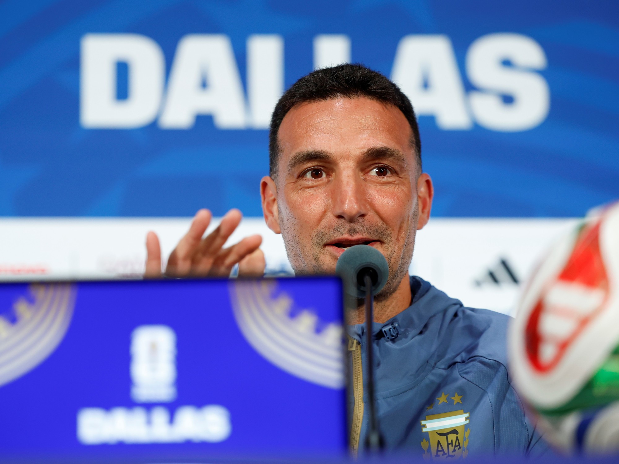 Scaloni confirmó a Messi de suplente y que entrará en el segundo tiempo