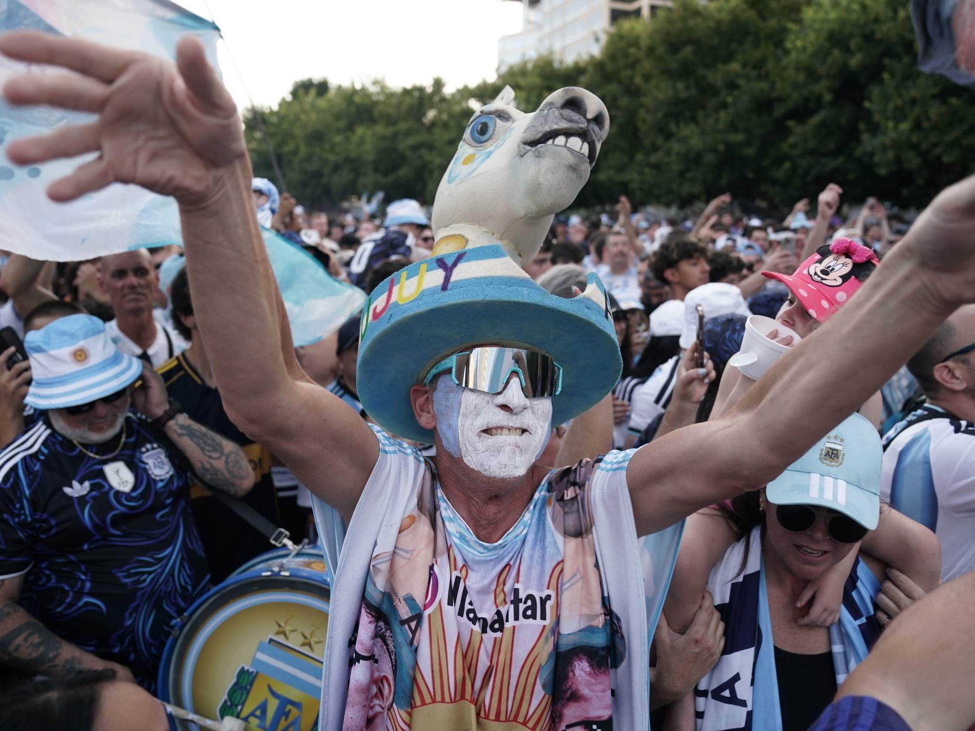 De Kansas a Miami, el boom del hincha argentino en el Mundial y las cifras que impactan