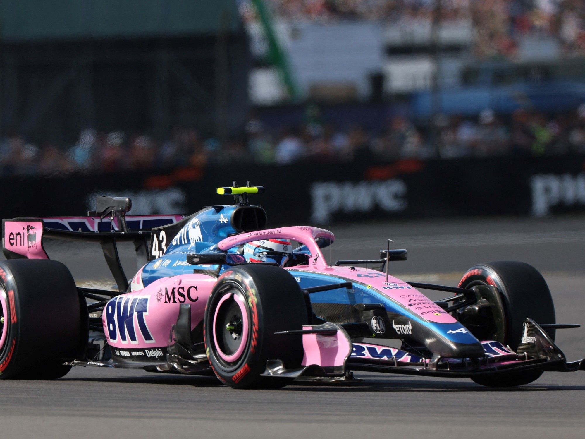 Colapinto quedó fuera en la qualy en Silverstone y largará en un lejano 19° lugar