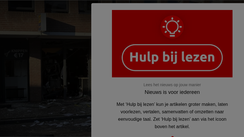 Bakkerij in puin en ramen gesprongen door plofkraak op geldautomaat