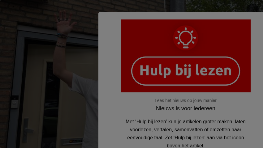 Ondanks dyslexie en pestverleden slaagt Storm voor examen