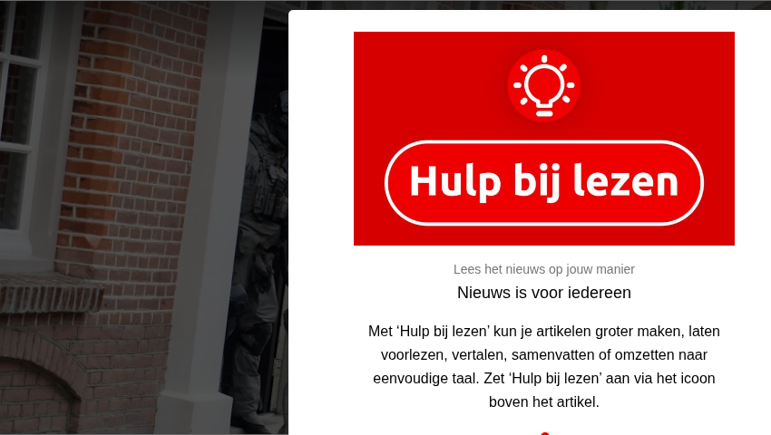 Arrestatieteam valt huis in Geertruidenberg binnen: man aangehouden