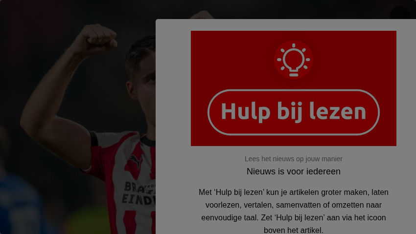 PSV'er Joey Veerman baart opzien met advertentie: 'Echt karakter'