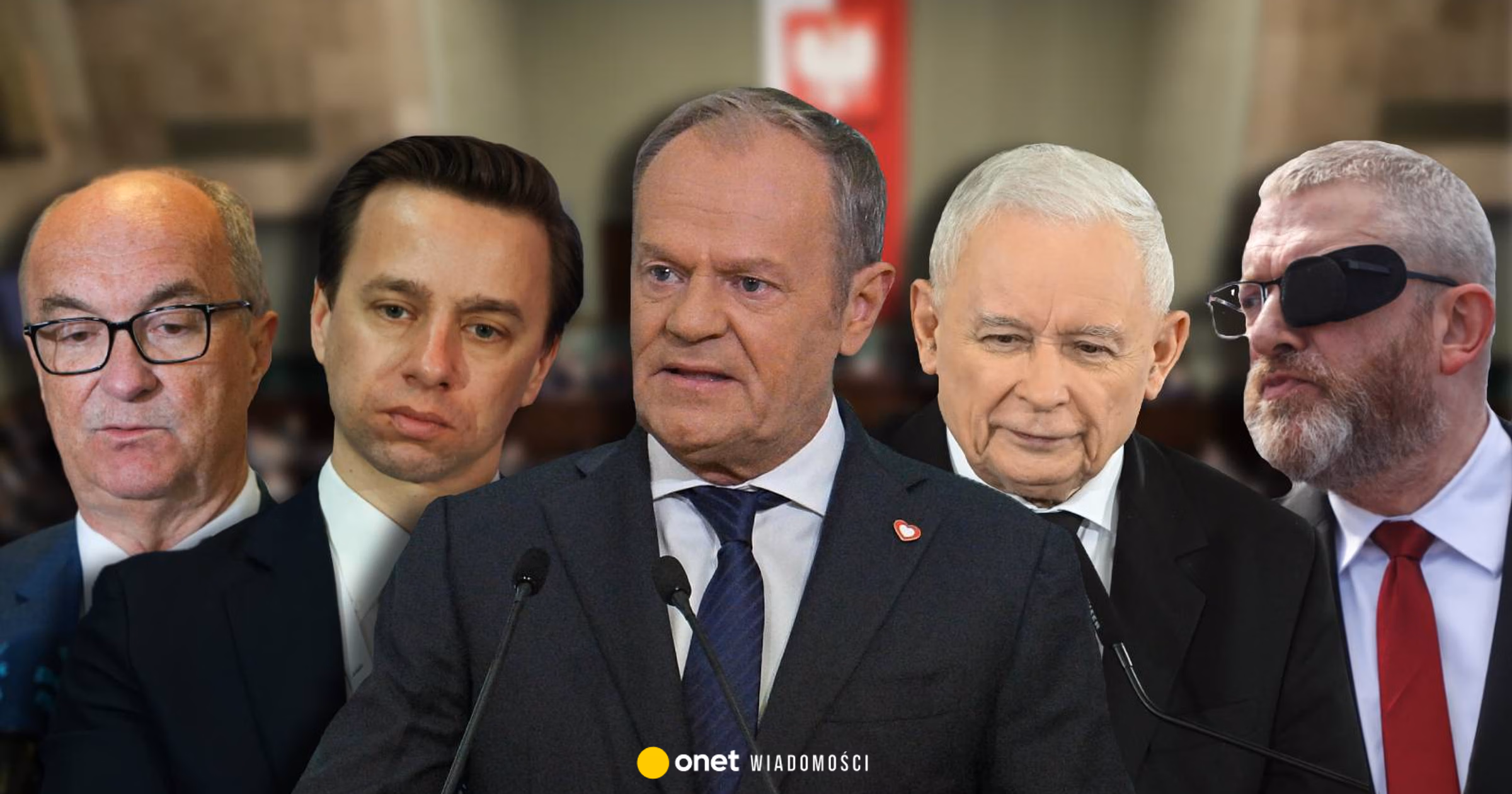 Nowy sondaż partyjny. Zacięta walka za podium