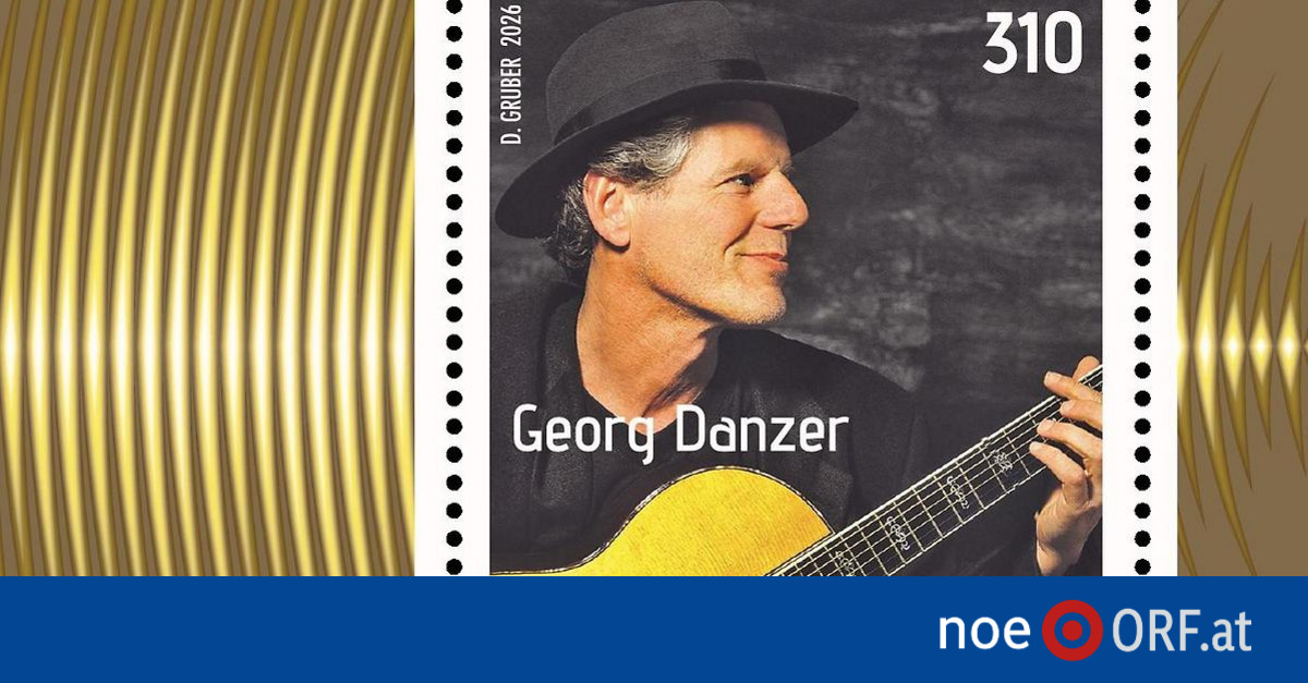 Kultur: Sonderbriefmarke für Georg Danzer