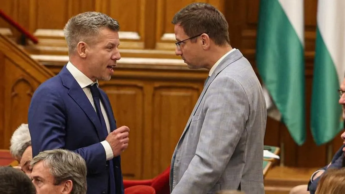 Gulyás Gergely kőkemény tényekkel reagált Magyar Péter parlamenti „vádbeszédére”