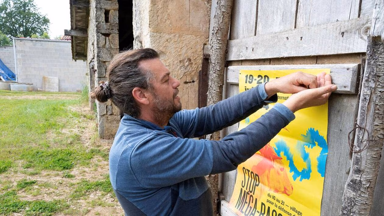 Tags, vandalism... Julien Le Guet, spokesperson for anti-dam activists, retried on appeal in Poitiers