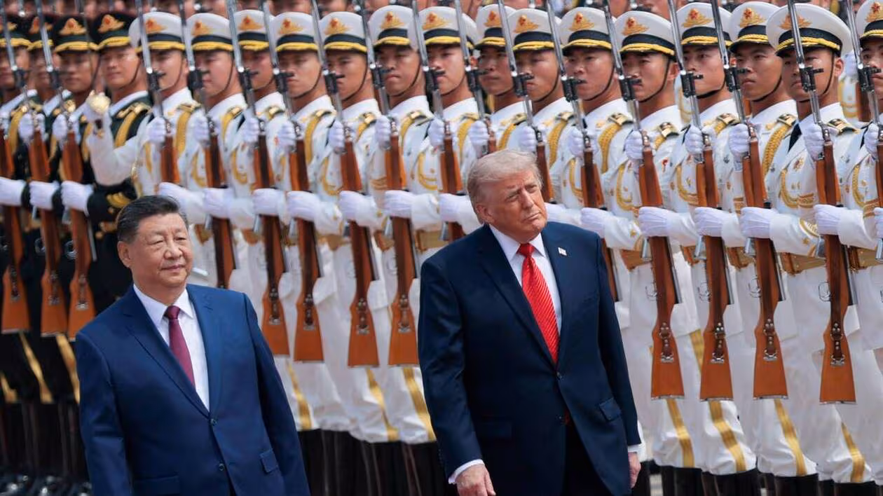 Taïwan, Iran, commerce… Que faut-il retenir de la première journée de Donald Trump en Chine ?