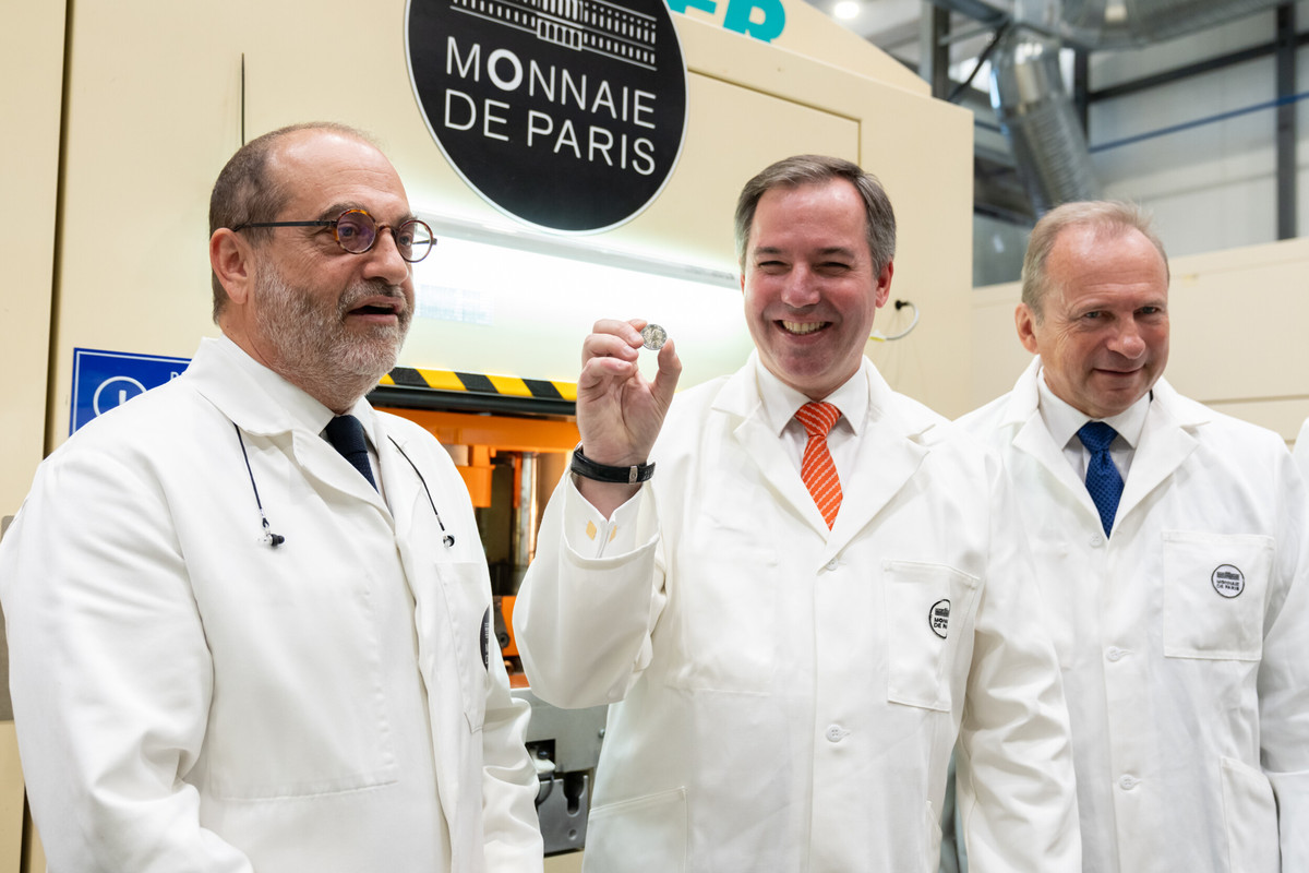 Découvrez les premières pièces à l’effigie du Grand-Duc Guillaume