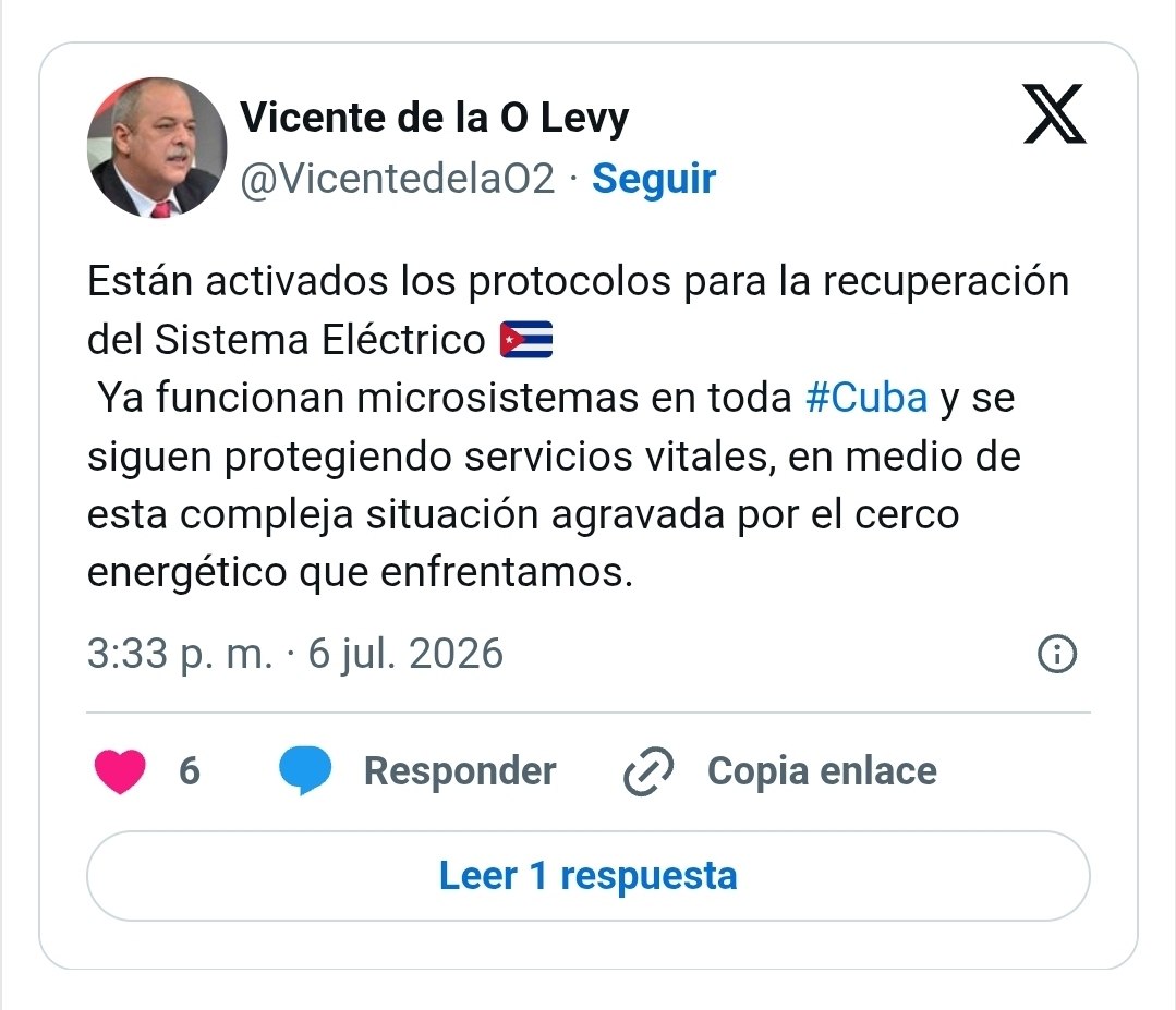 Nuevo apagón total afecta a todo el país