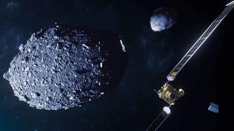 How to weigh a killer asteroid at 22 kilometers per second