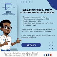 Repères de l'ANSD : Les services spécialisés et techniques bondissent de 37,8% au quatrième trimestre 2025